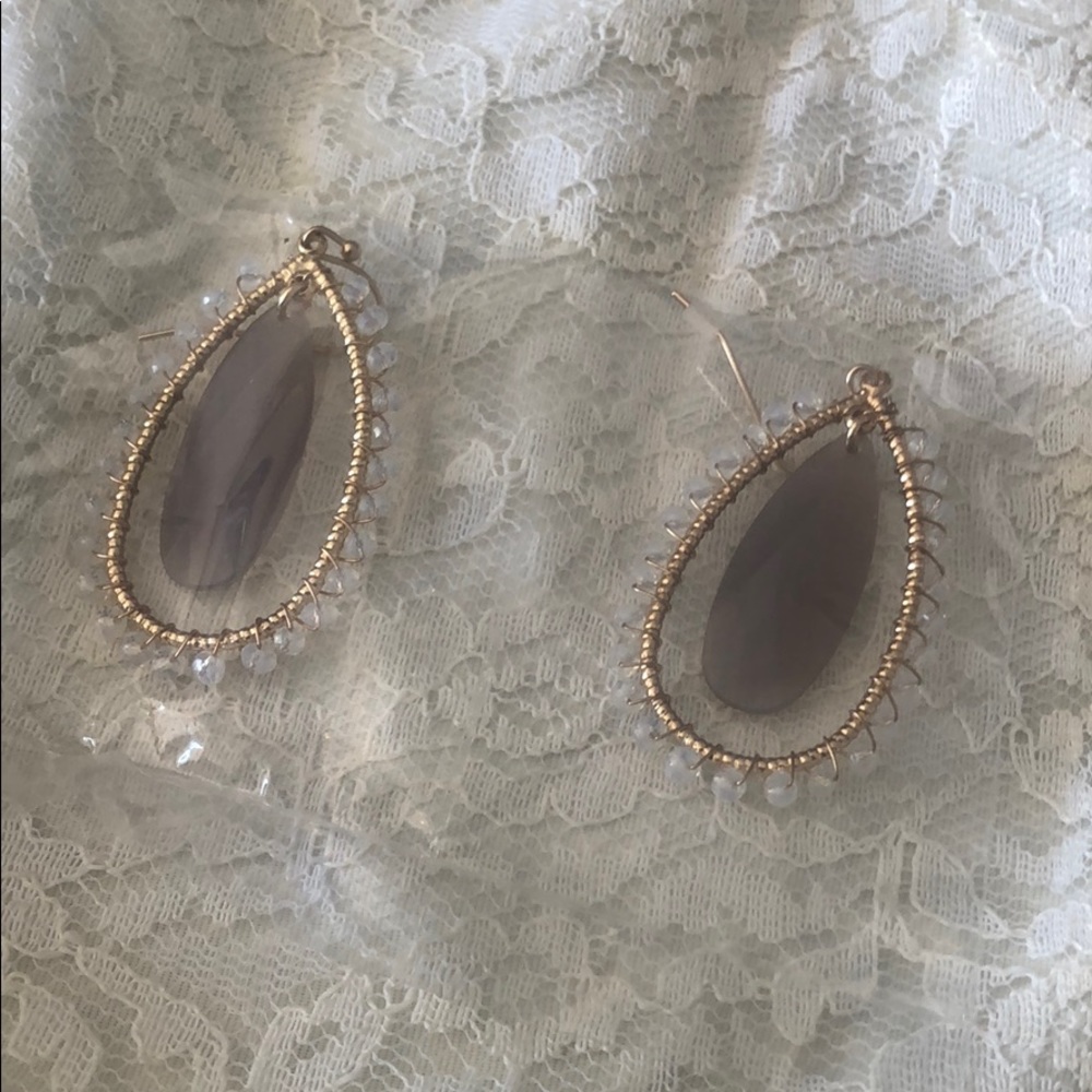 Natural Beauty Drop Earrings